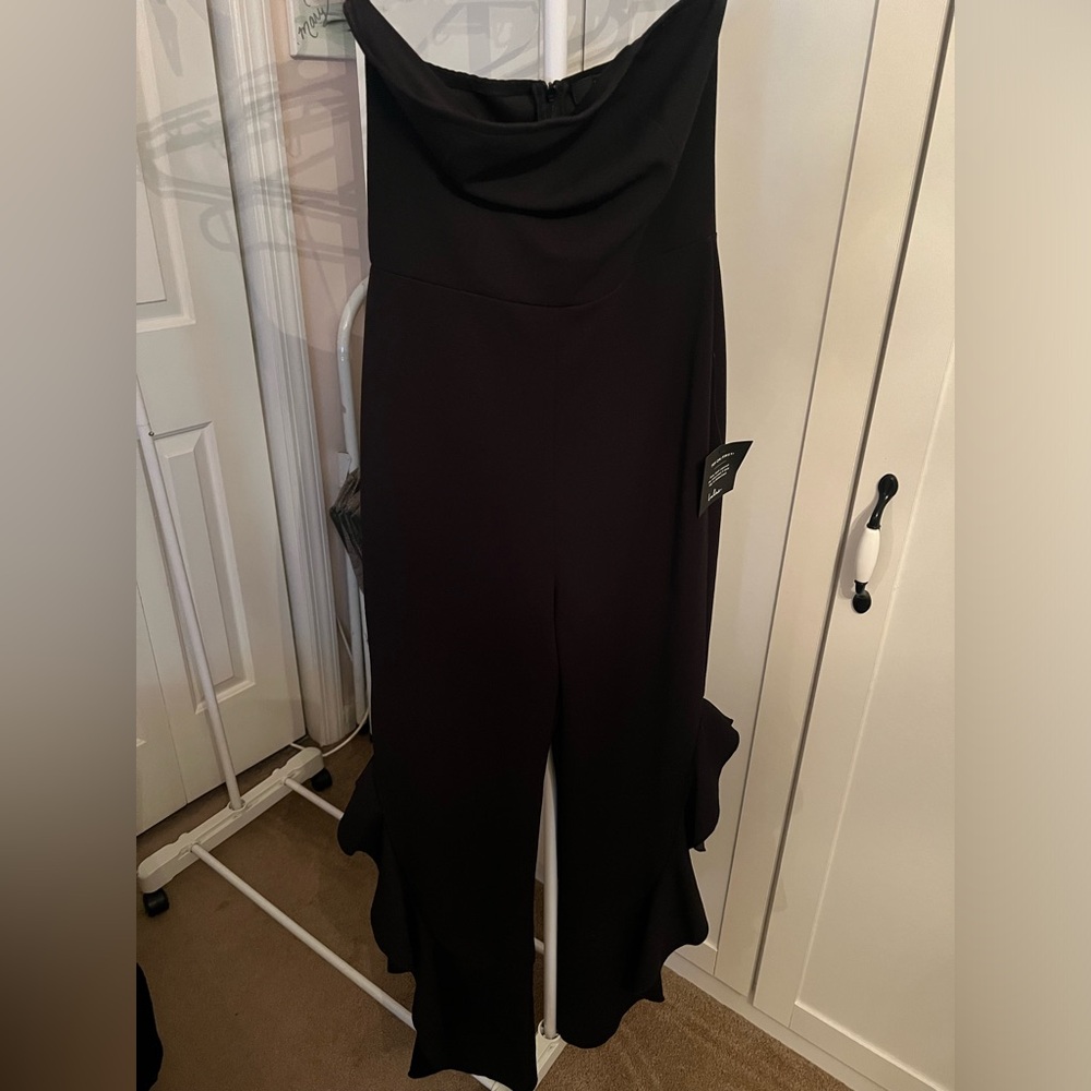 Strapless jumpsuit
